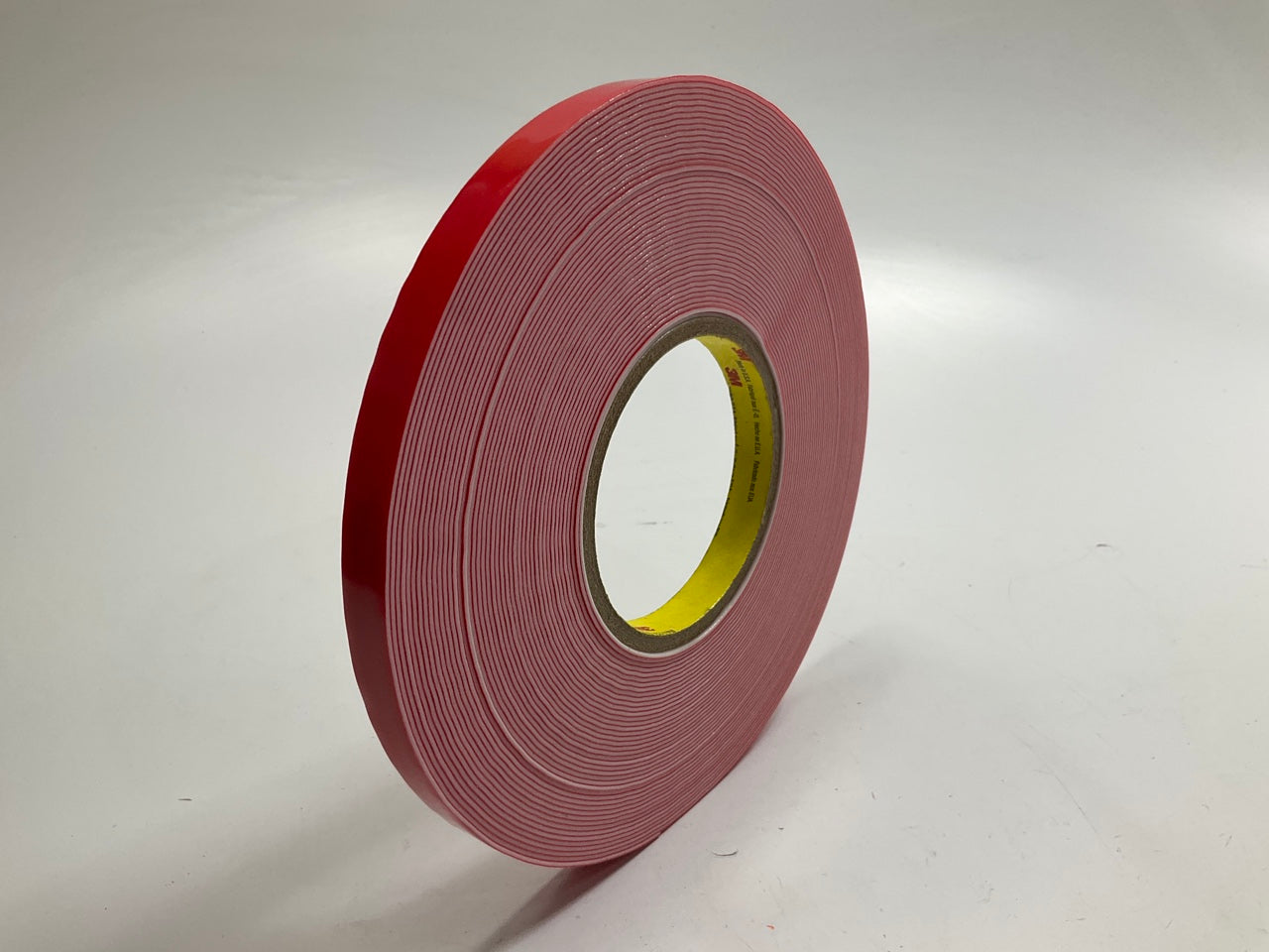 3M 06380 White Automotive Acrylic Attachment Tape 1/2'' X 20 Yards