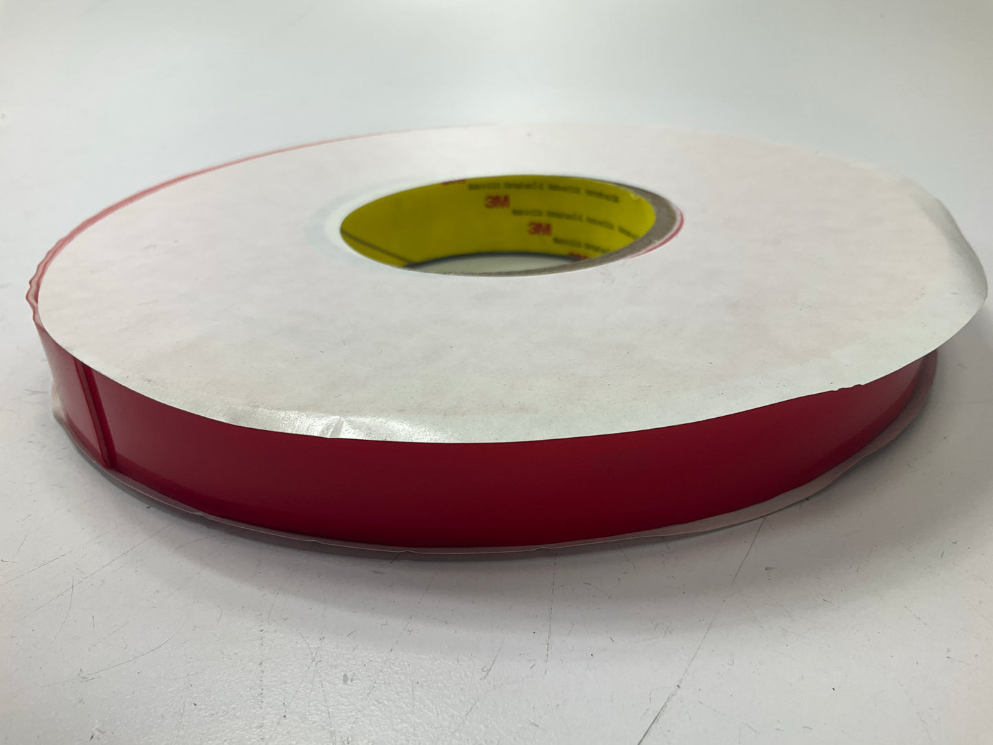 3M 06381 Automotive 45 Mil White Acrylic Foam Attachment Tape (7/8 In. X 20 Yd)