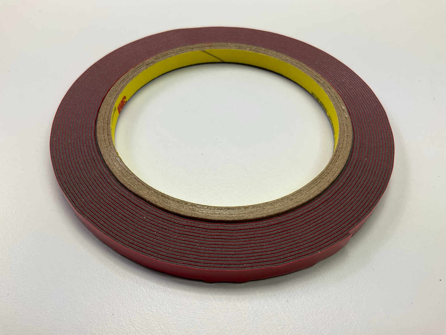 3M 06385 1/4'' X 5 Yd GRAY Double Sided Attachment Adhesive Tape, (6385)