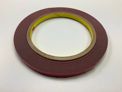 3M 06385 1/4'' X 5 Yd GRAY Double Sided Attachment Adhesive Tape, (6385)