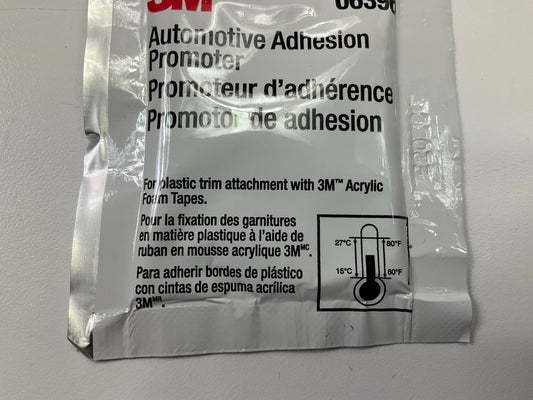 3M 06396 Adhesion Promoter, Sponge Applicator Pkt, 2.5 Cc, 25 Packets/box