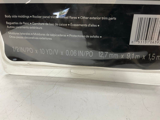 3M 06397 Automotive Attachment  Double Sided Tape, 10 Yd X 1/2 In, Black