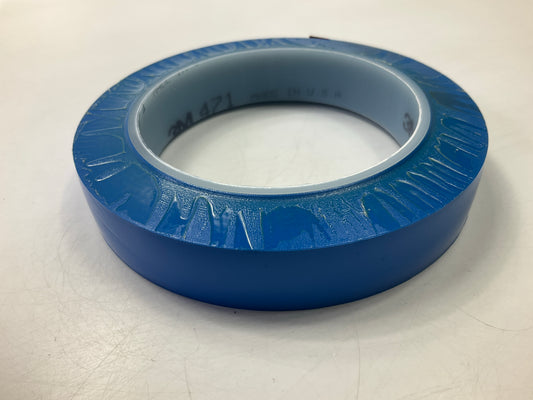 3M 06409 Indigo Blue Vinyl Paint Tape 471+ 3/4'' X 36 Yards - 8 Rolls Total