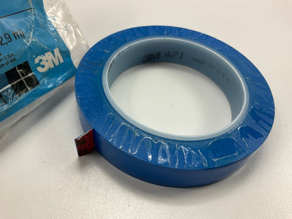 3M 06409 Indigo Blue Vinyl Paint Tape 471+ 1/2'' X 36 Yds