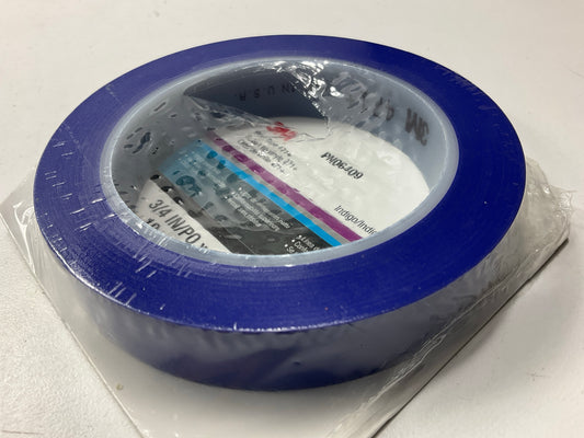 3M 06409 Indigo Blue Vinyl Paint Tape 471+ 3/4'' X 36 Yds