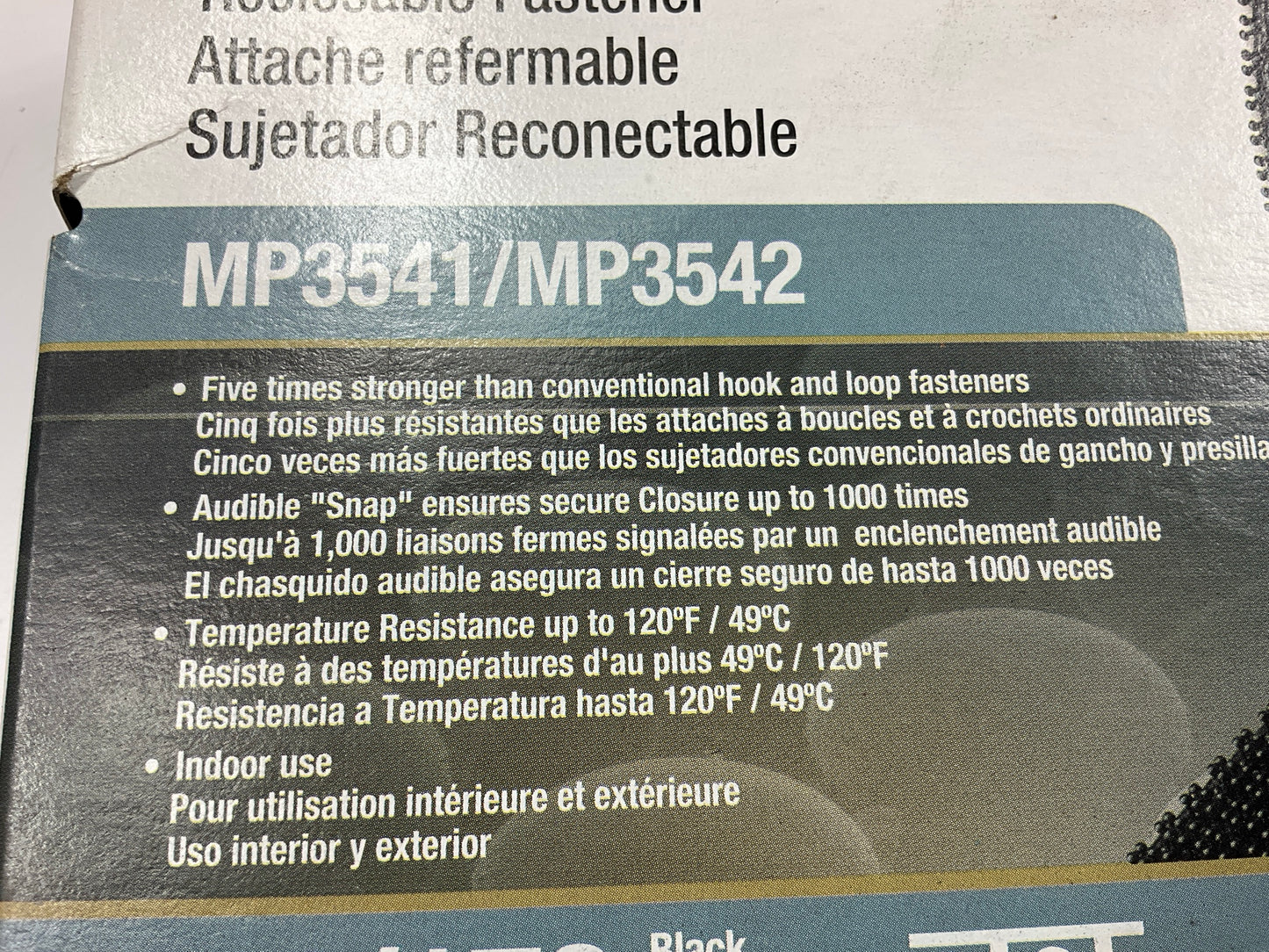 3M 06483 Dual Lock Reclosable Fastening System,  1'' X 4.9 Yards