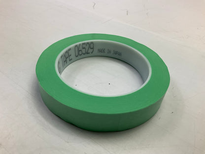 1 Roll - 3M 06529 Precision Green Masking Tape, 3/4 Inch X 60 Yards