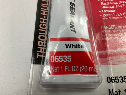 3M 06535 Marine Adhesive Sealant 5200 Fast Cure White,1 Oz Tube