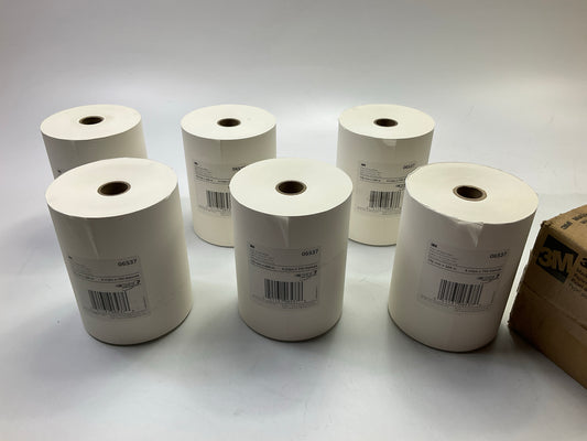 3M 06537 White Masking Paper Heat Resistant, Flexible, Lint Free, 6'' X 750 Feet