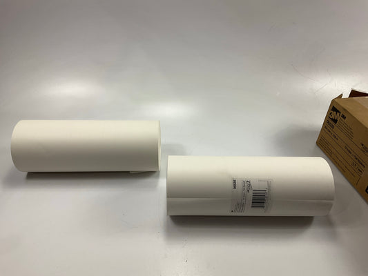 3M 06538 White Automotive Paint Masking Paper 12 In X 750 Feet - TWO ROLLS