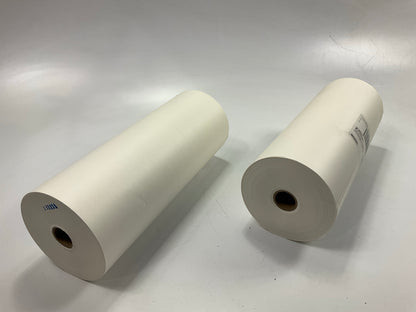 3M 06538 White Automotive Paint Masking Paper 12 In X 750 Feet - TWO ROLLS