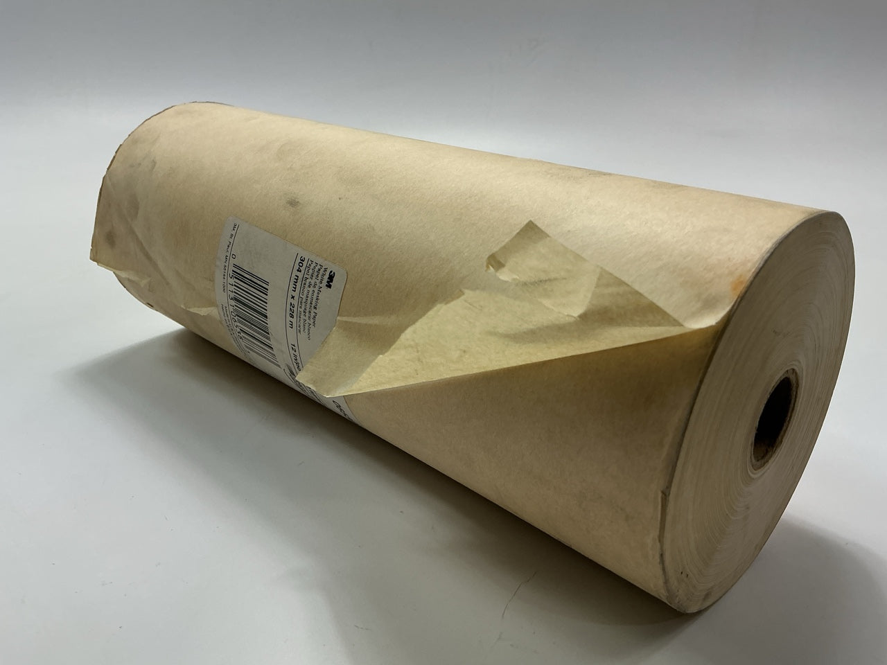 AS SHOWN #2, 3M 06538 White Automotive Paint Masking Paper 12 In X 750 Feet Roll