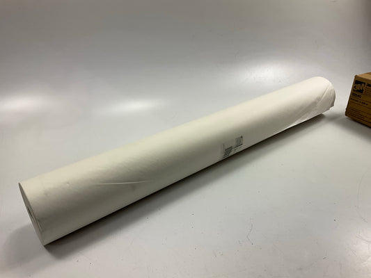 3M 06540 36'' X 750' Feet Long White Masking Paper Roll