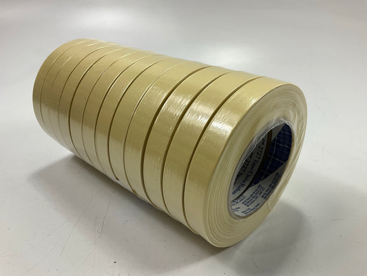 (48) Rolls - 3M 06541 Highland 2727 Masking Tape 3/4 Inch X 60 Yard, Beige