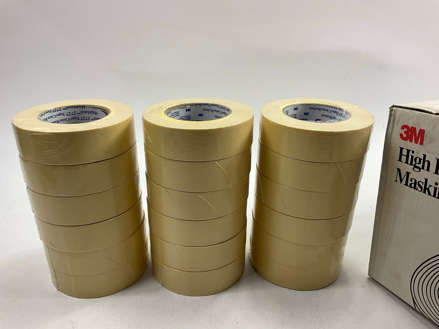 3M 06542 Highland Masking Tape 36mm X 55 M, 18 Rolls