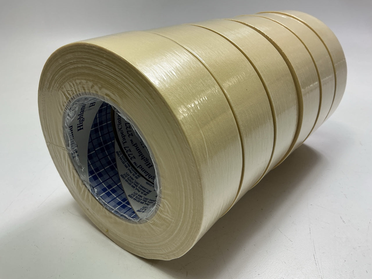 3M 06542 Highland Masking Tape 36mm X 55m (180' X 1.41''), 22 Rolls