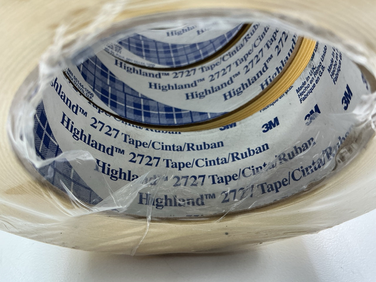 3M 06542 Highland Masking Tape 36mm X 55 M, 6 Rolls