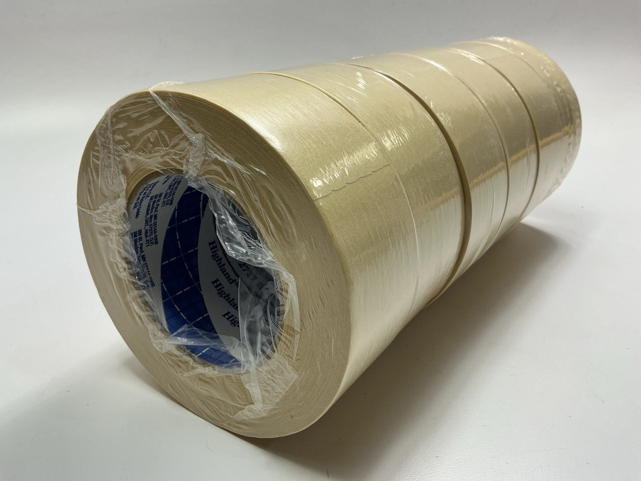 3M 06543 Highland Masking Tape 2727, 1.89''x60 Yard (48mm X 55M), 24 Rolls Total
