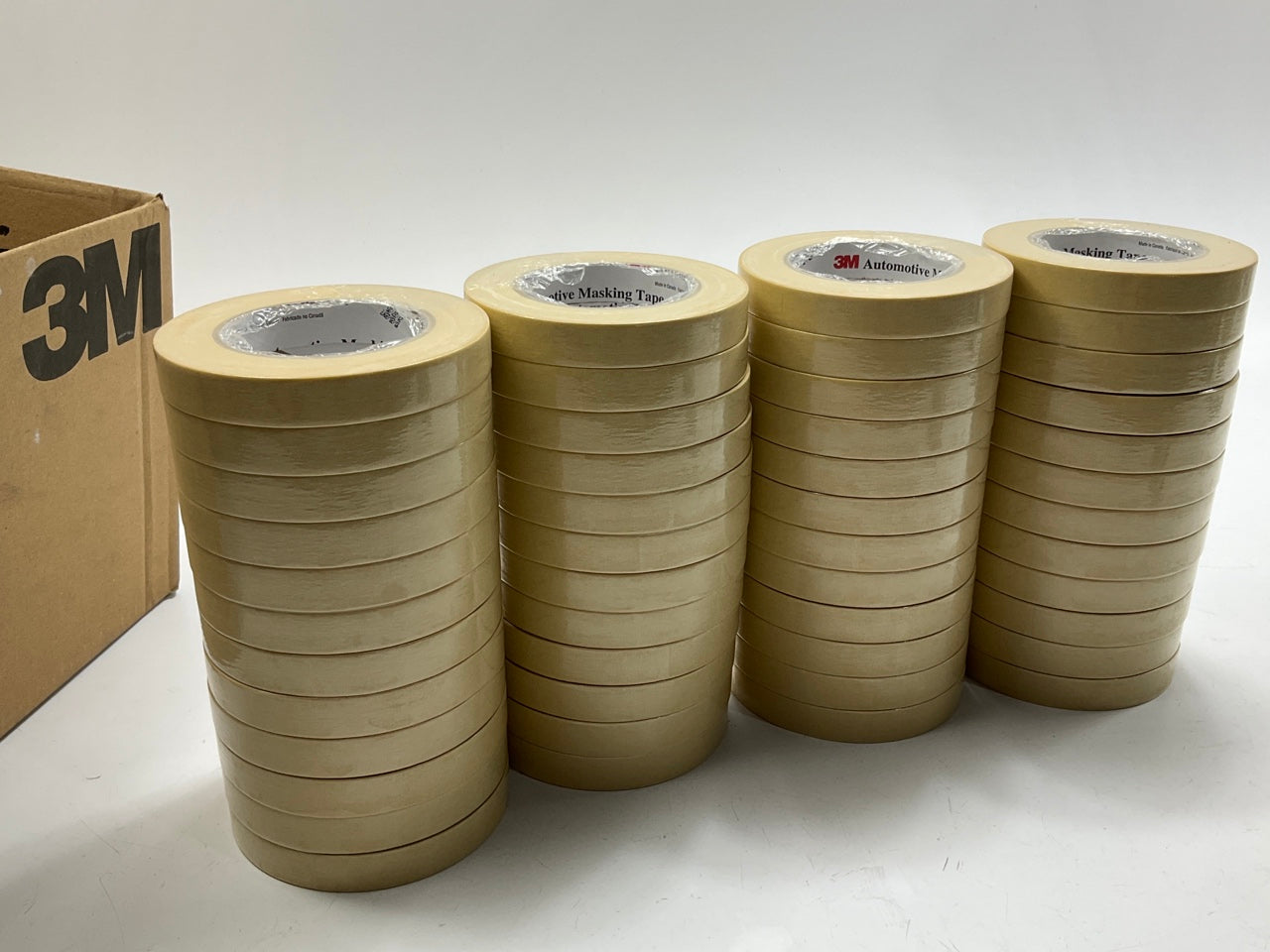 (48) Rolls - 3M 06545 Automotive Masking Tape 3/4'' X 60 Yard Each Roll