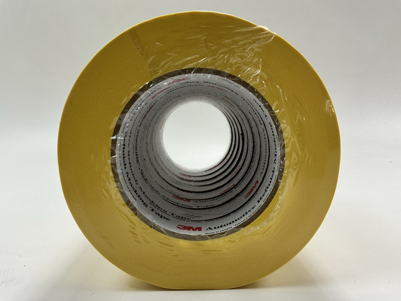 3M 06653 Automotive Refinish Masking Tape, 1''x60 Yard 24mm X 55M, 36 Rolls Total