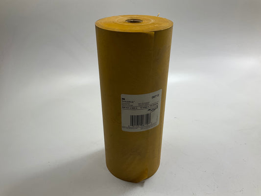 3M 06712 12'' X 750' Masking Paper Roll,  Gold Color, Polycoated Backing