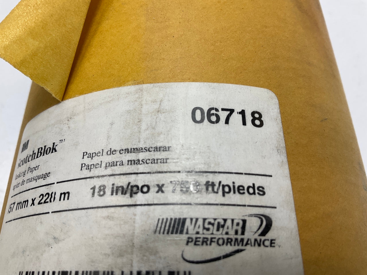 Cosmetic Damage #2, See Actual Photos - 3M 06718 Masking Paper 18'' X 750 FEET