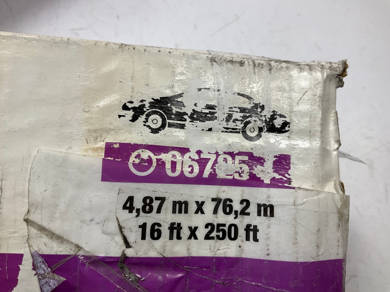 3M 06725 Moisture Resistant 16 Feet X 250 Ft Paint Overspray Protective Sheeting