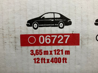 3M 06727 Overspray Protective Sheeting Translucent, Durable  12ft X 400 Ft