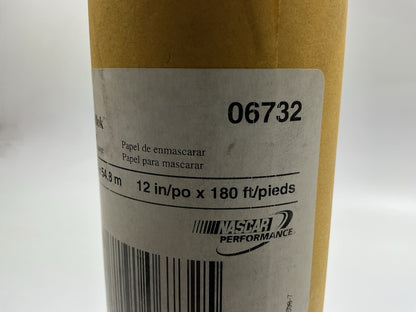 3M 06732 Scotchblok Masking Paper, 12 In X 180 Feet, 1 Roll