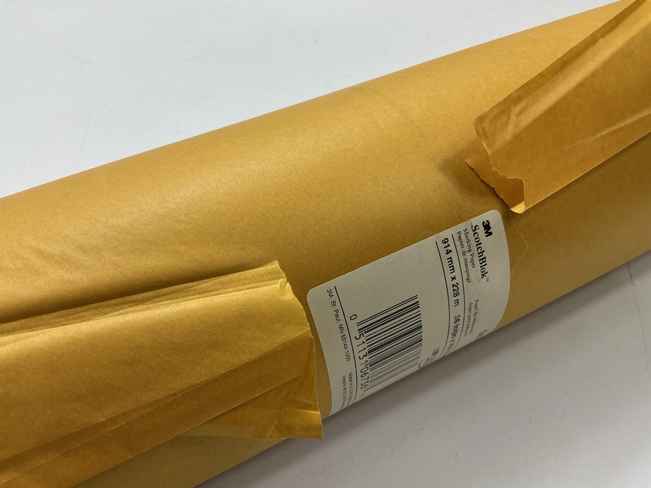 COSMETIC DAMAGE 3M 06736 Scotchblok Gold 36 In W X 750 Feet Paint Masking Paper