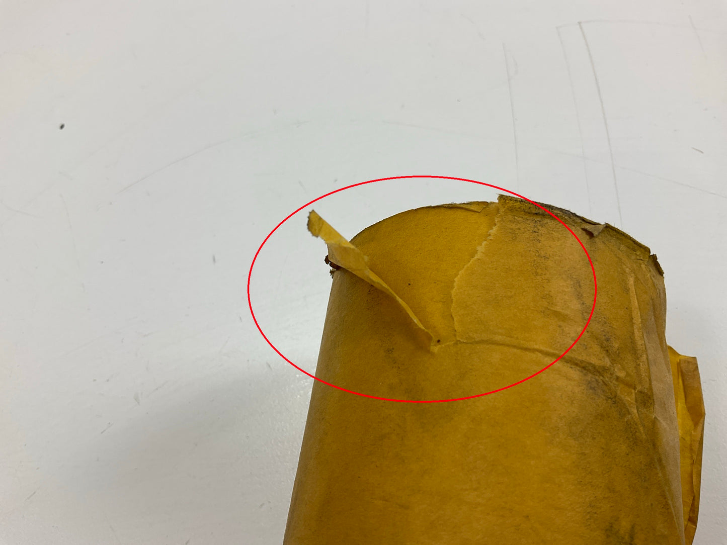 Marks From Handling - 3M 06738 Scotchblok Gold Masking Paper, 18'' X 180 Feet