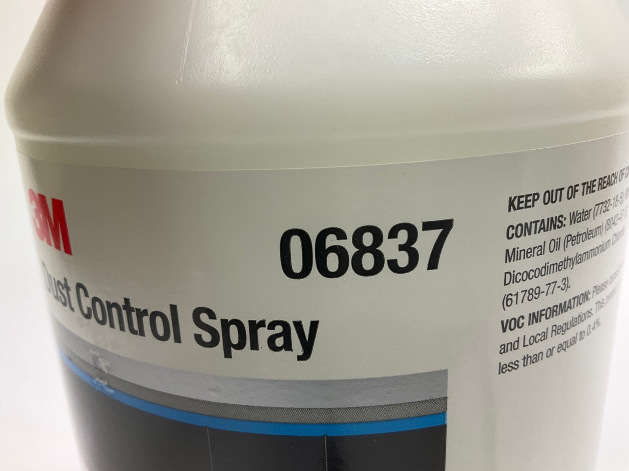 3M 06837 Dust Control Spray - 1 Gallon (128 Fl.oz )