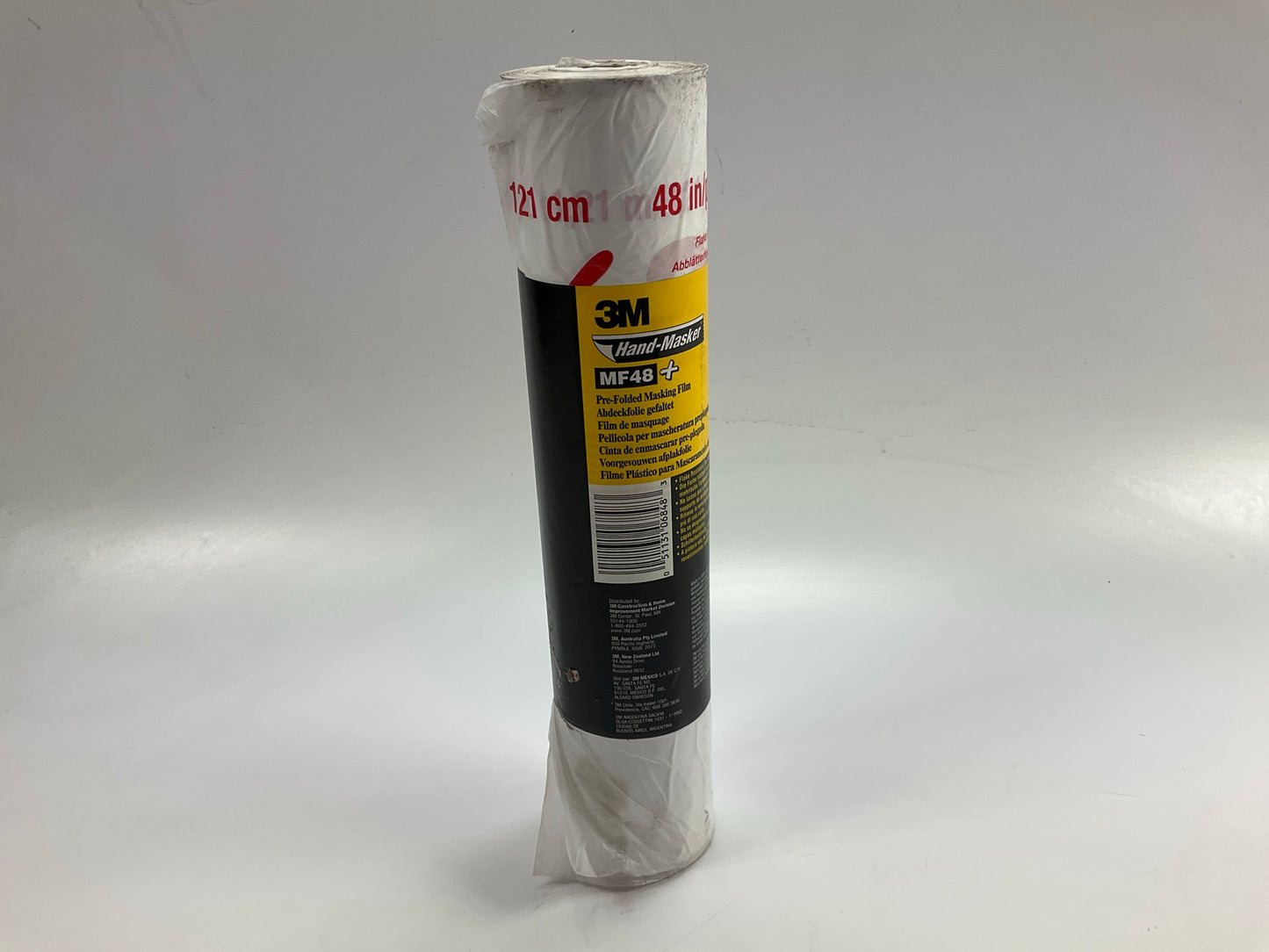 3M 06848 MF48+ Pre-Folded Masking Film, 48'' X 180' 0.375mil