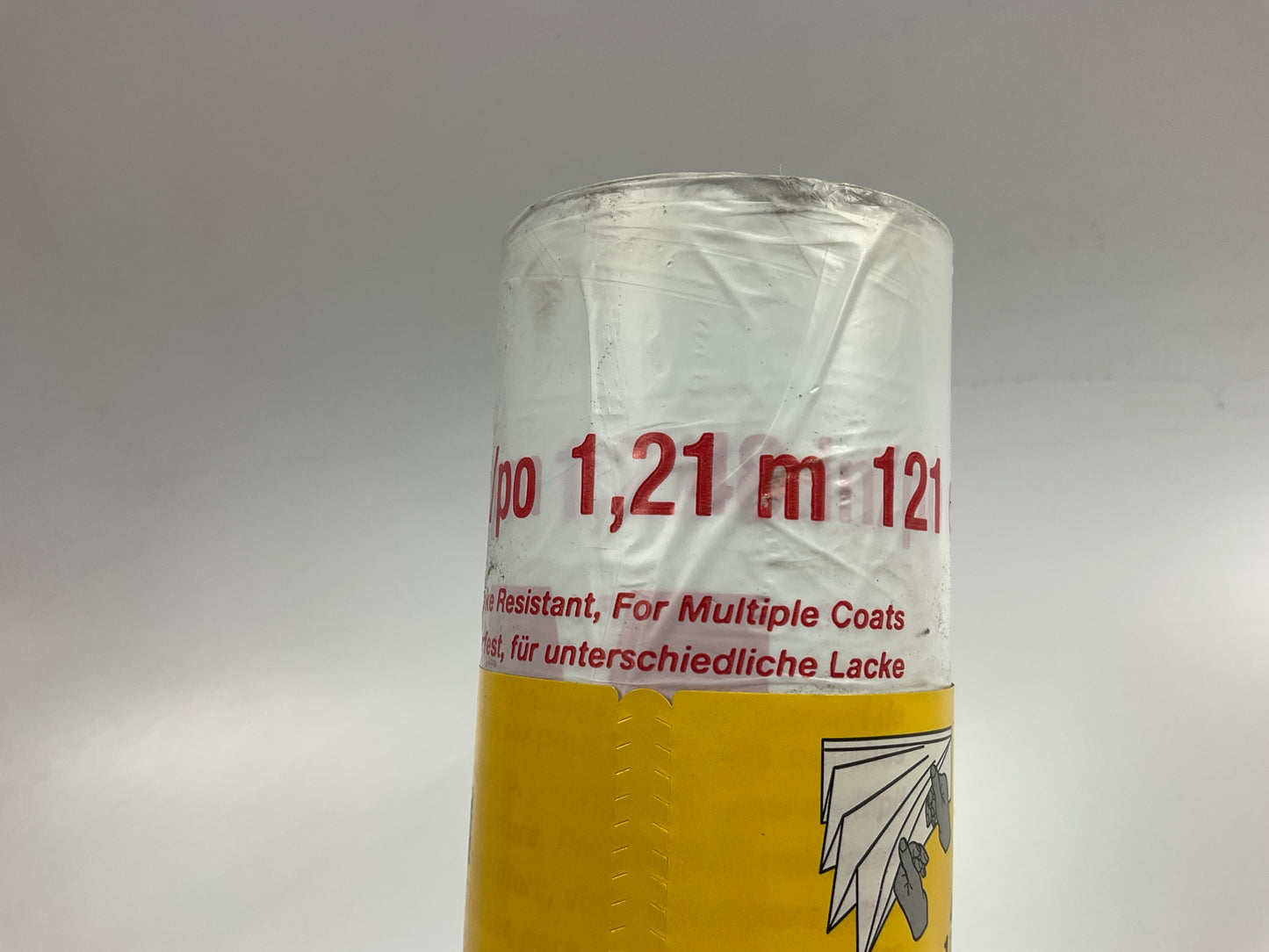 3M 06848 MF48+ Pre-Folded Masking Film, 48'' X 180' 0.375mil