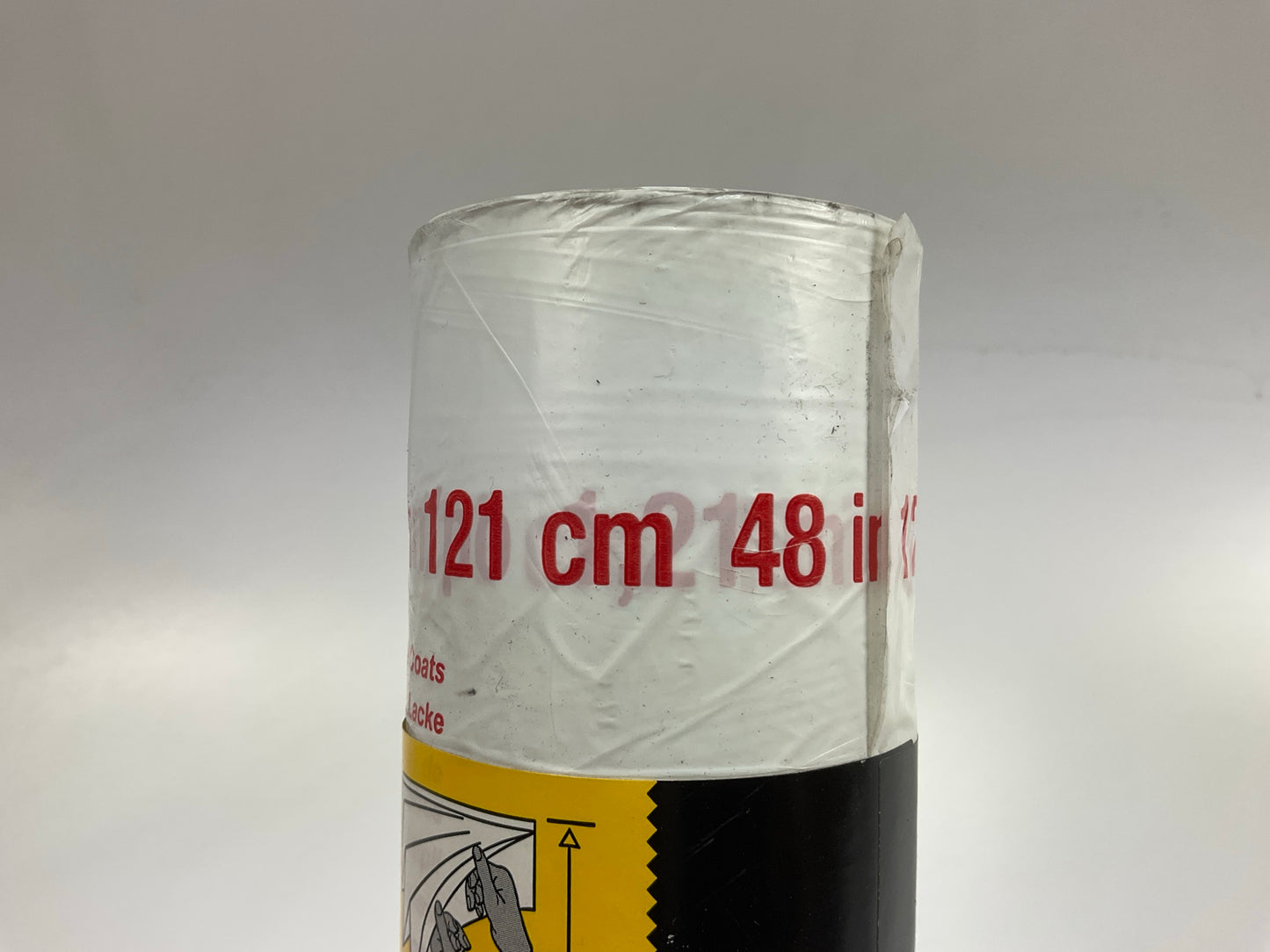 3M 06848 MF48+ Pre-Folded Masking Film, 48'' X 180' 0.375mil
