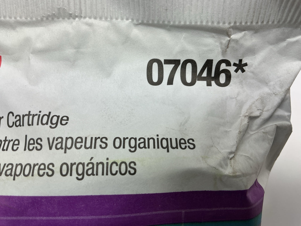2 Packs Of 2, 3M 07046 Organic Vapor Mask Cartridge 6001 (as Shown) Exp. 03/2027