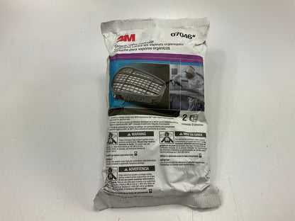 3M 07046 Organic Vapor Cartridge 6001 - 2 Pack (as Shown) Exp, 04/2029