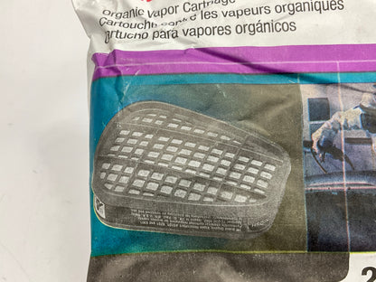 3M 07046 Organic Vapor Cartridge 6001 - 2 Pack (as Shown) Exp. 05/2027