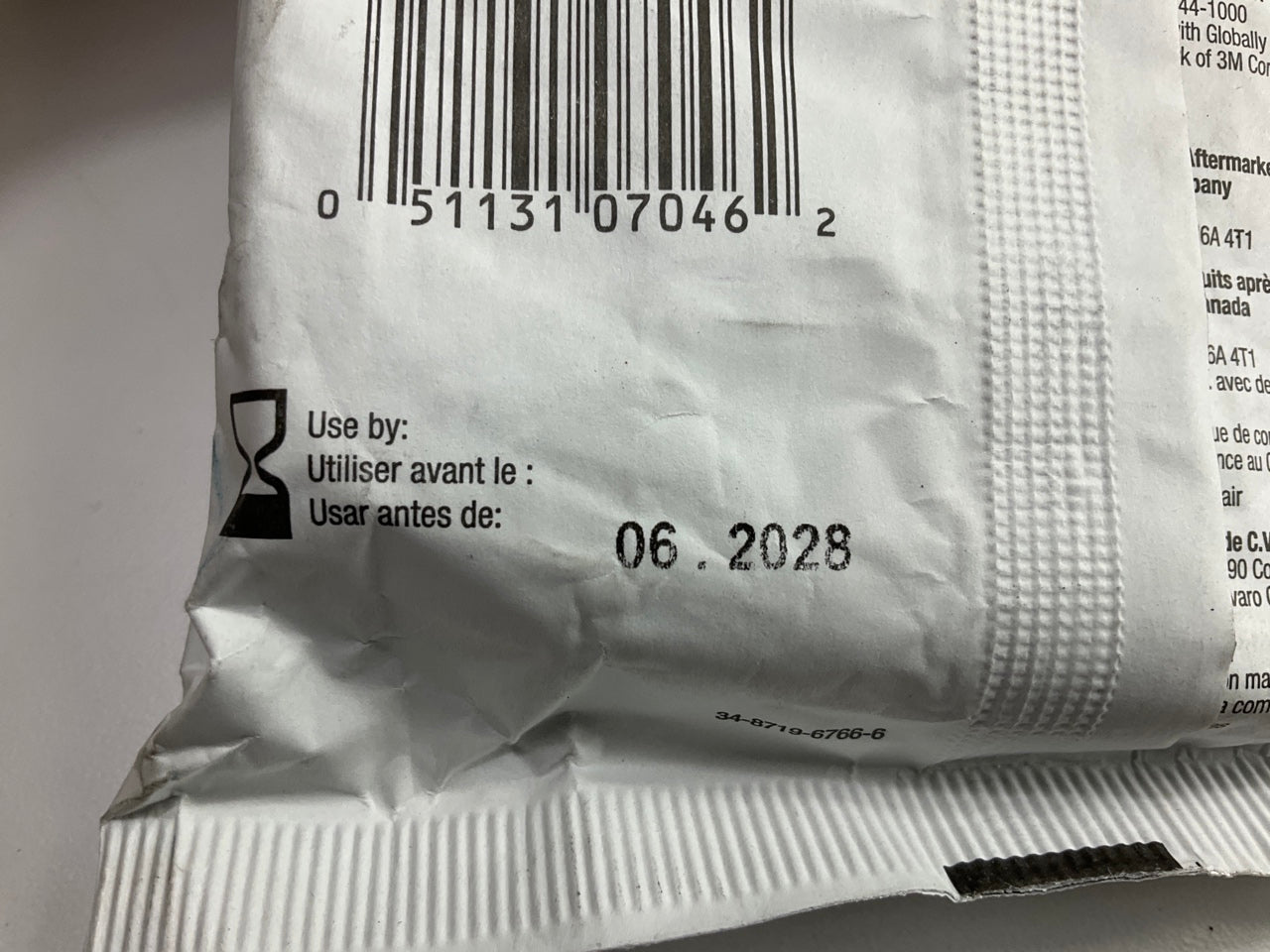 3M 07046 Organic Vapor Cartridge 6001 - 2 Pack (as Shown) Exp. 06/2028