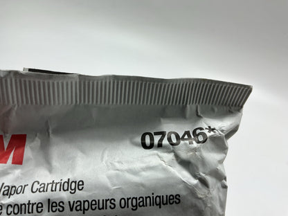 3M 07046 Organic Vapor Filter Cartridge 6001 - 2 Pack (as Shown) Exp. 08-2028