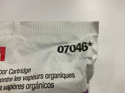 3M 07046 Organic Vapor Cartridge 6001 - 2 Pack (as Shown) Exp. 08-2029