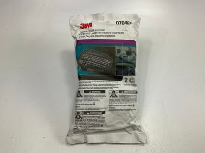 3M 07046 Organic Vapor Cartridge 6001 - 2 Pack (as Shown) Exp. 09/2026