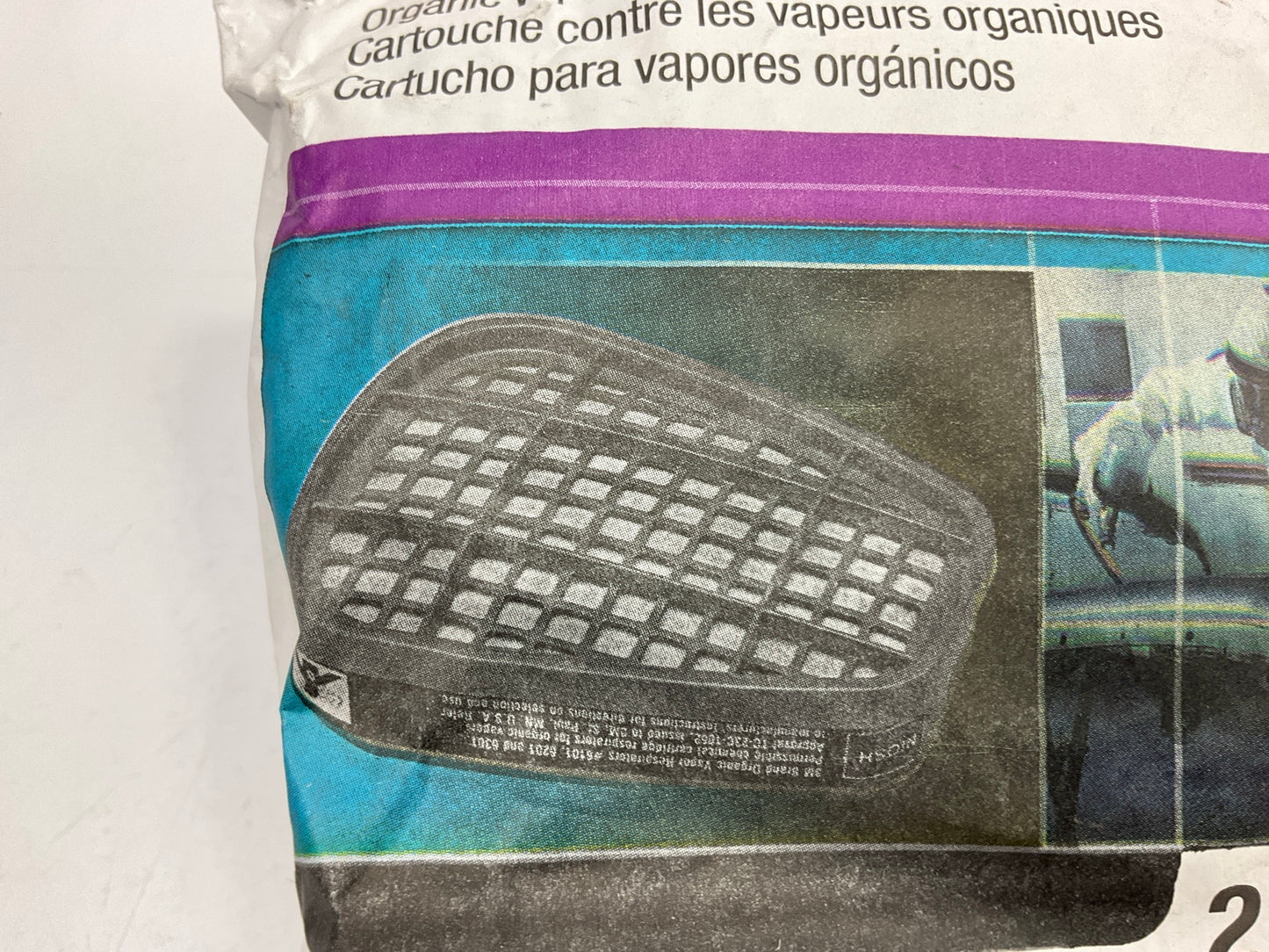 3M 07046 Organic Vapor Cartridge 6001 - 2 Pack (as Shown) Exp. 09/2026