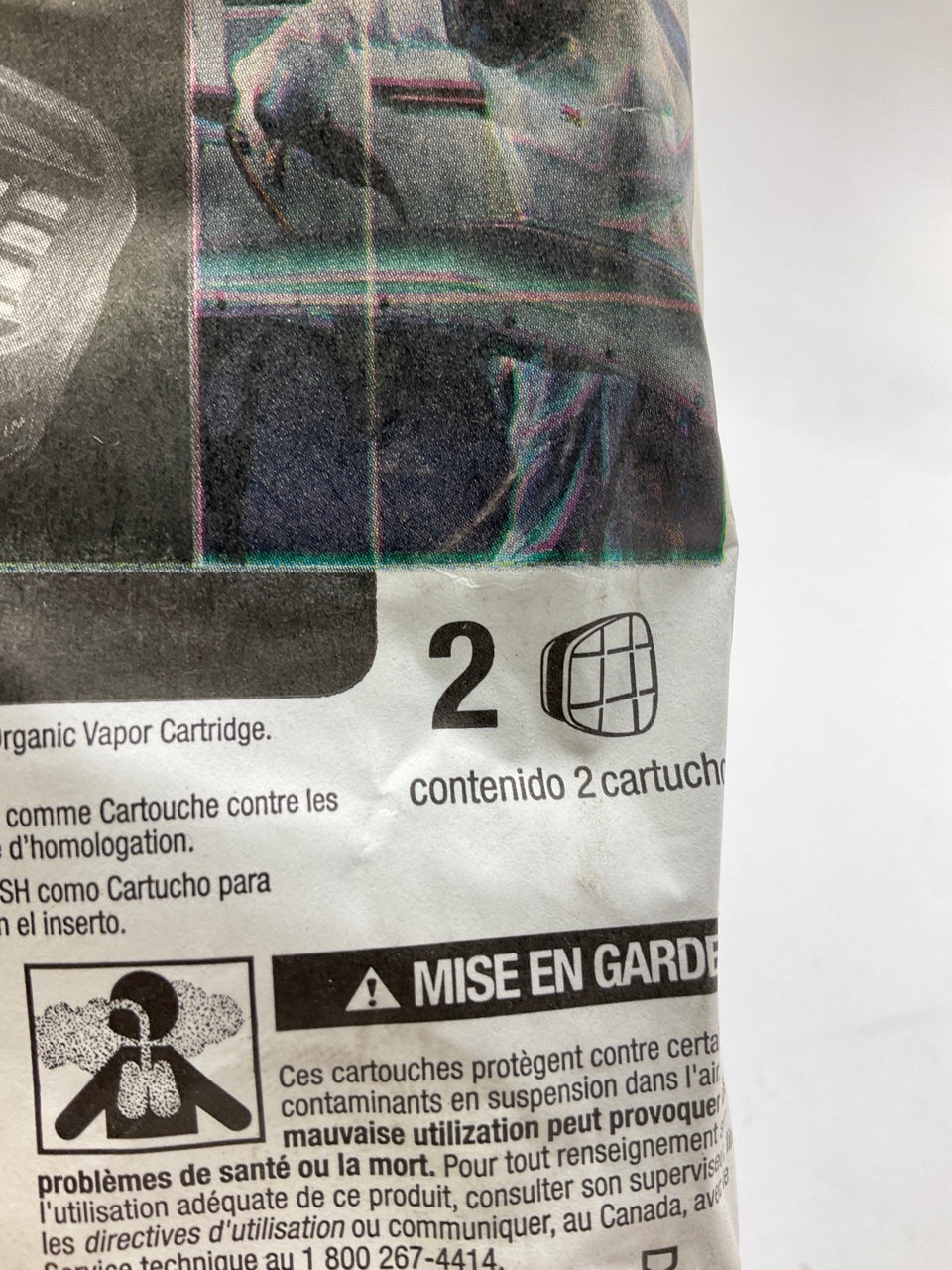 3M 07046 Organic Vapor Cartridge 6001 - 2 Pack (as Shown) Exp. 11/2025