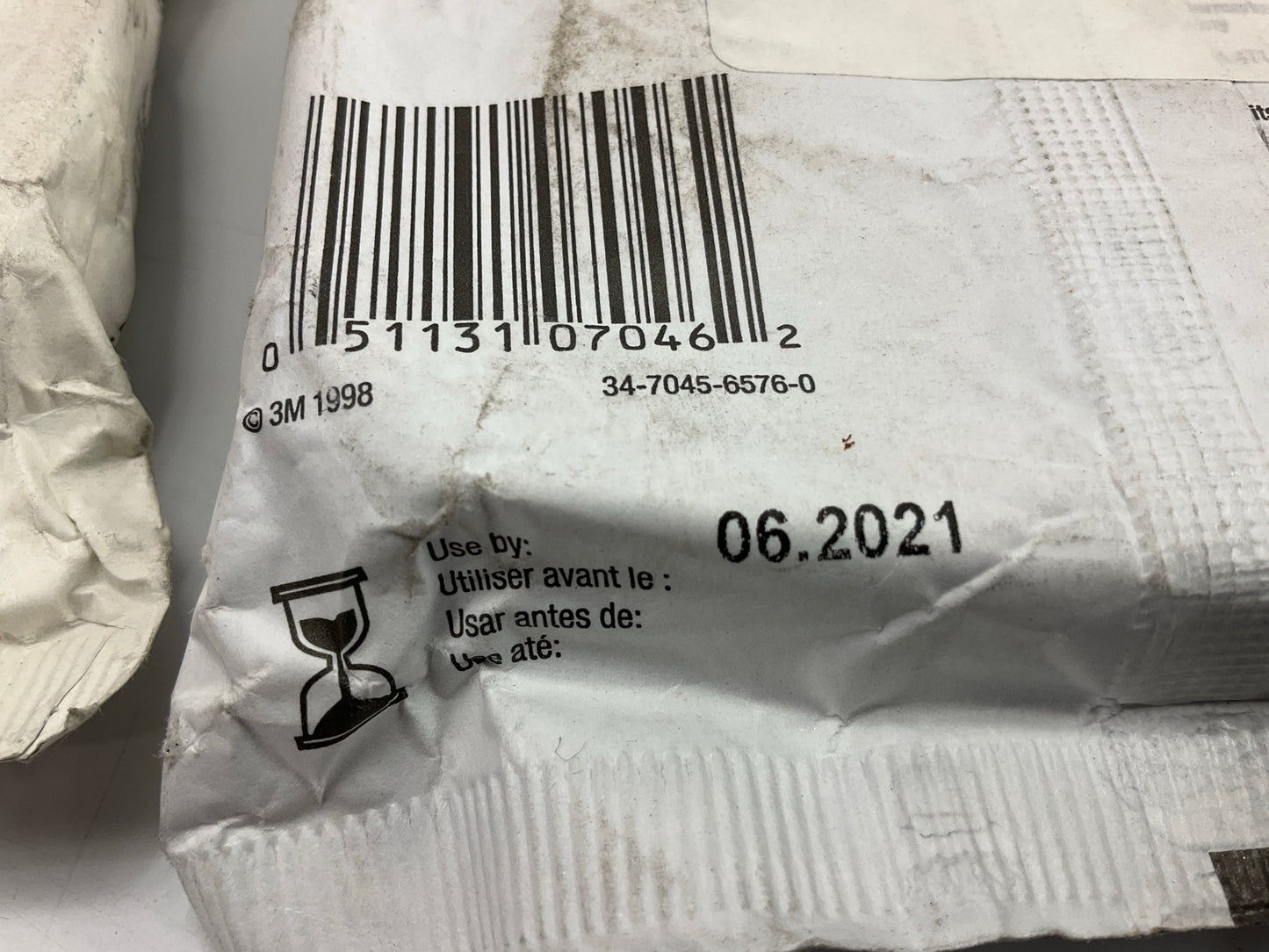EXPIRED LOT - 3M 07046 Organic Vapor Filter Cartridges, 4 Packs Of 2 Each