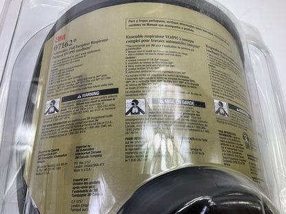 3M 07162 Full Facepiece Respirator Packout Organic Vapor/P95 Mask Medium 04/2029