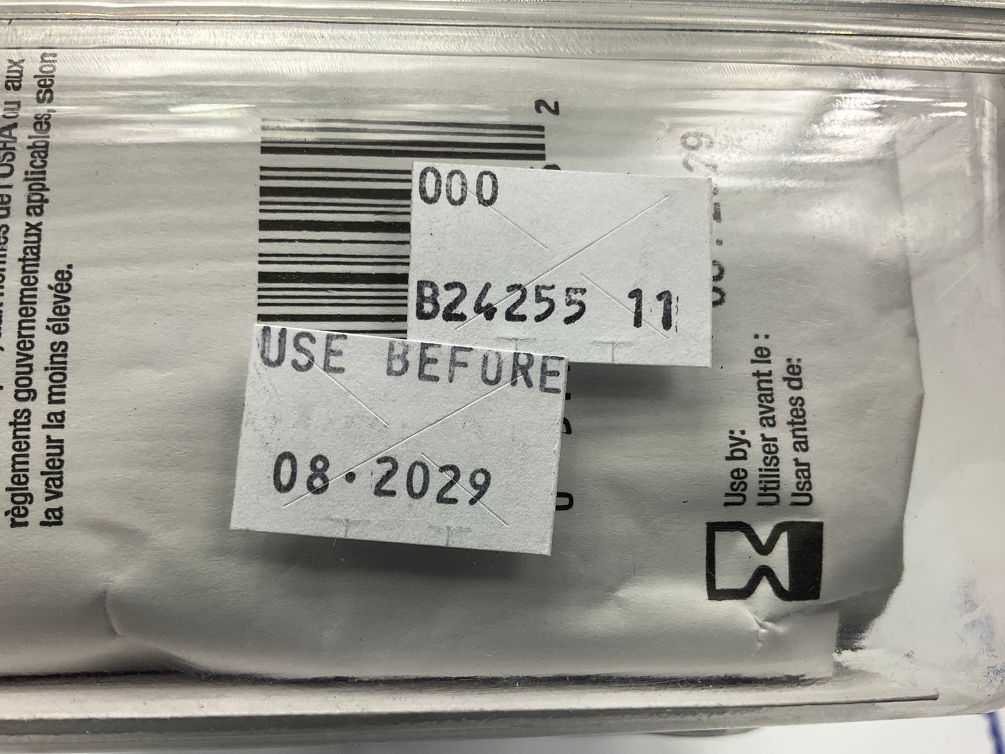 3M 07163 Full Facepiece Respirator Packout Organic Vapor P95, Large EXP 04/2029