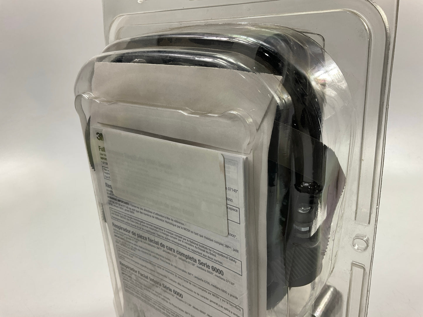 3M 07163 Full Facepiece Respirator Packout Organic Vapor P95, Large EXP 07-2027