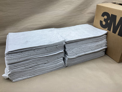100 3M 07164 Maintenance High Capacity Oil Spill Sorbent Absorbent Pad, 15''x 20''