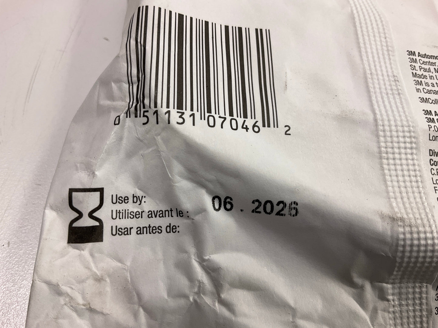 3M 07178 Automotive Paint Spray Respirator Mask, Medium OV/P95 Exp. 06/2026